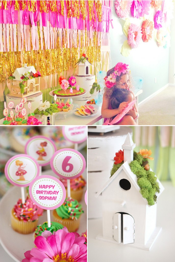 fairy party-dessert table-3