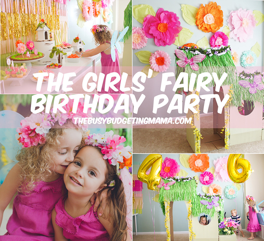 fairy party-thebusybudgetingmama