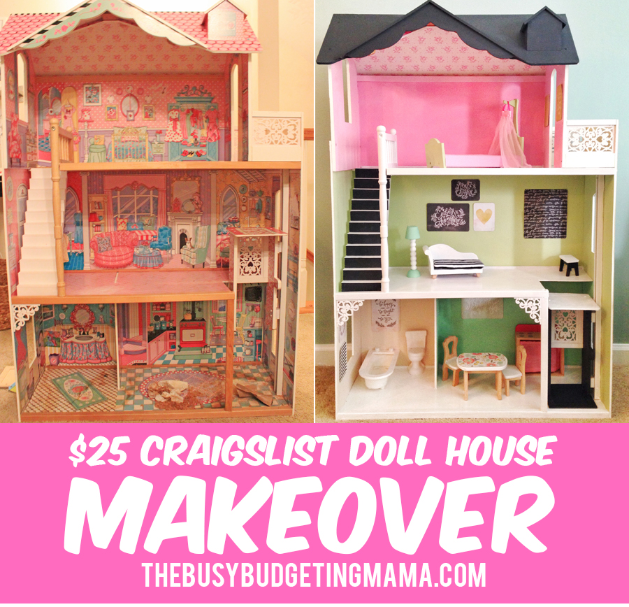 Kidkraft dollhouse makeover 2025