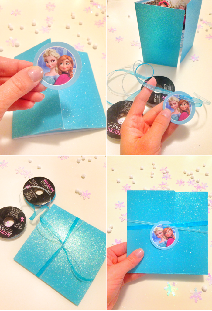 FROZEN PARTY INVITE TUTORIAL5-ATHOMEWITHNATALIE