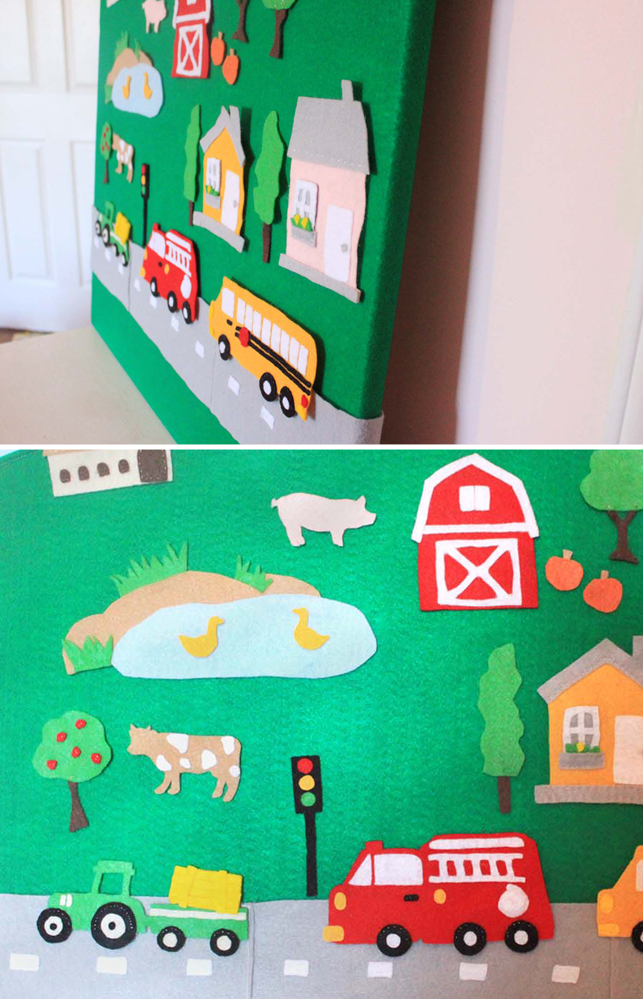 DIY Felt Board with Creative Felt Piece Ideas - 5 Minutes for Mom