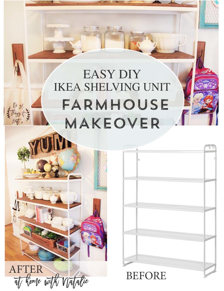 ikeashelvingunitfarmhousemakeover