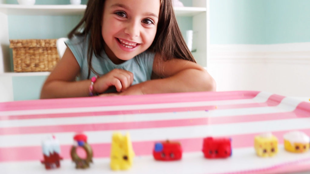 Sienna's Playdoh Shopkins Surprise!2