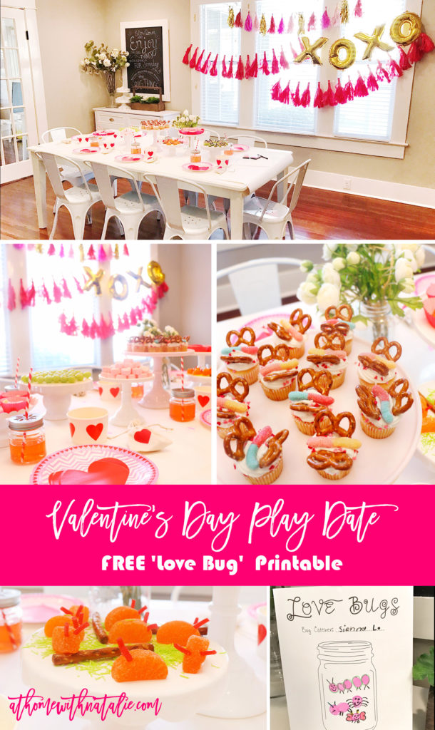 LOVE BUG VALENTINES DAY PLAY DATE - ATHOMEWITHNATALIE