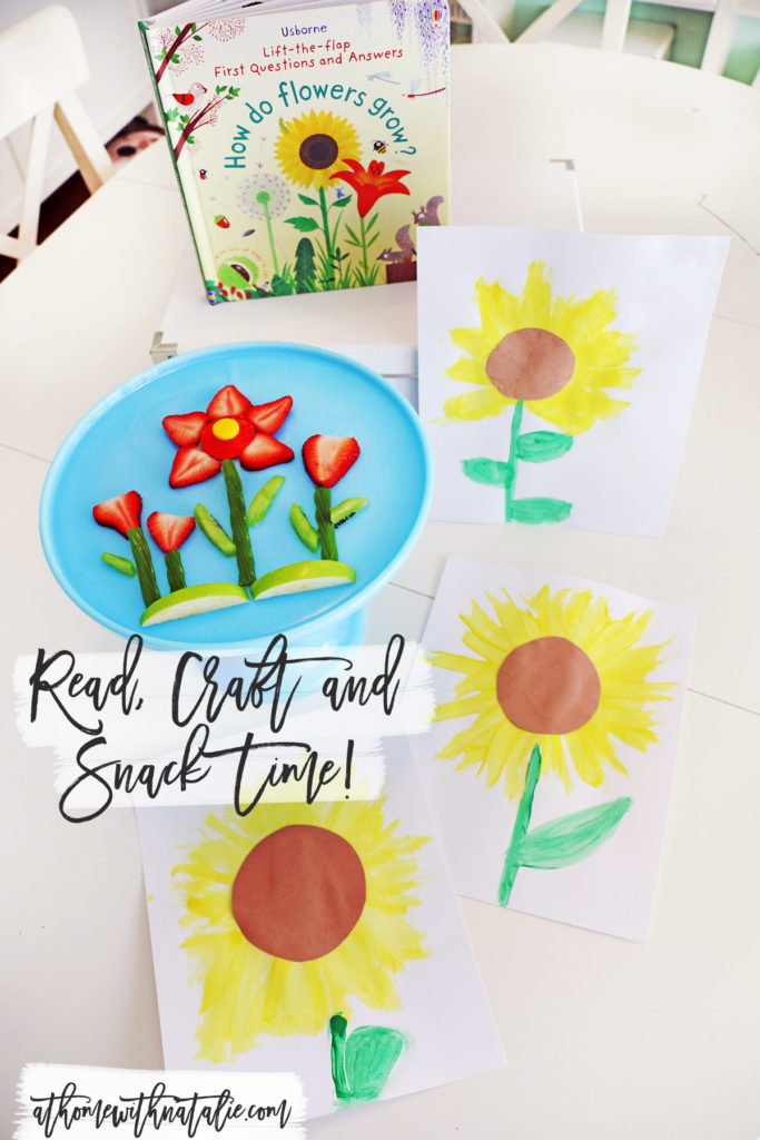 flower craft time -athomewithnatalie