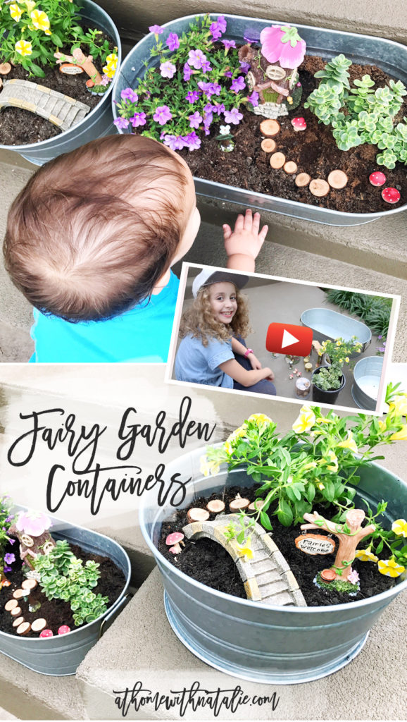 Fairy Garden Containers Video-AtHomeWithNatalie