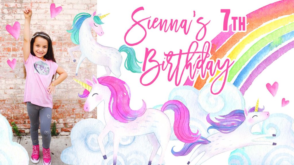 siennas unicorn party