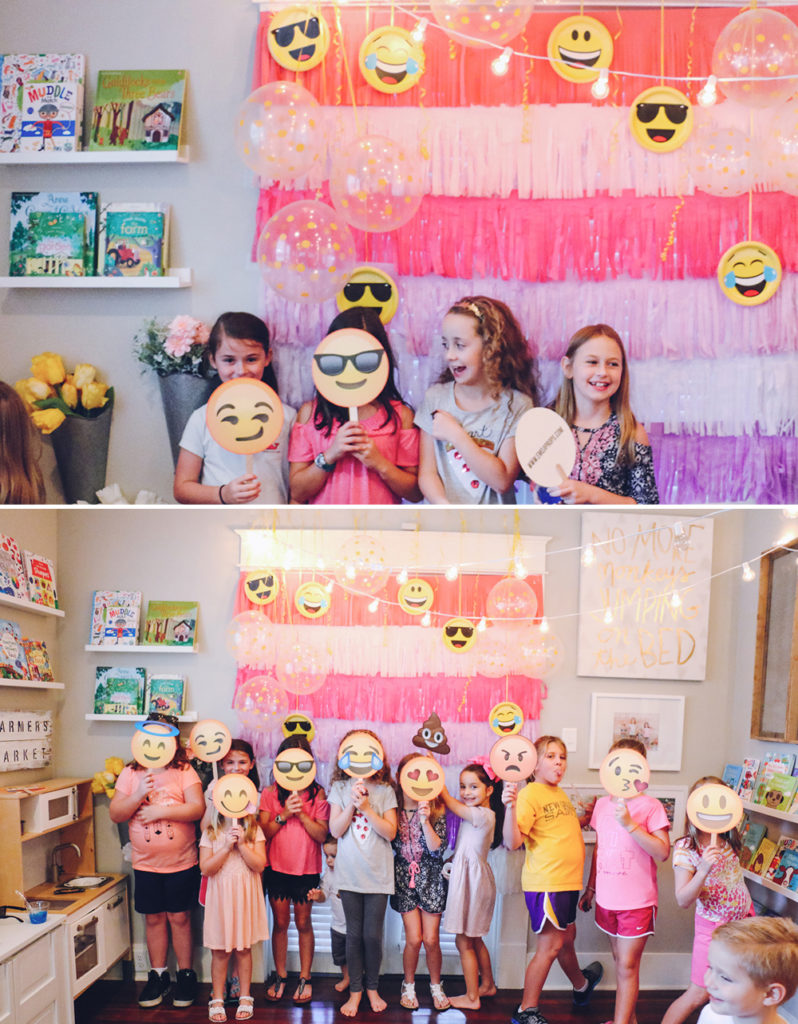 Emoji Birthday Party 8-AtHomeWithNatalie