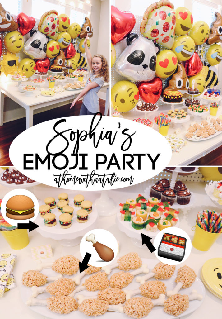 Emoji Birthday Party-AtHomeWithNatalie