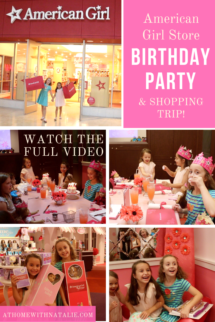american girl doll store party