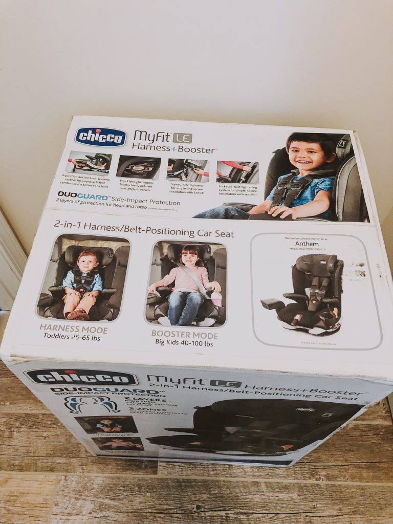 Our Chicco MyFit LE for Asher At Home With Natalie