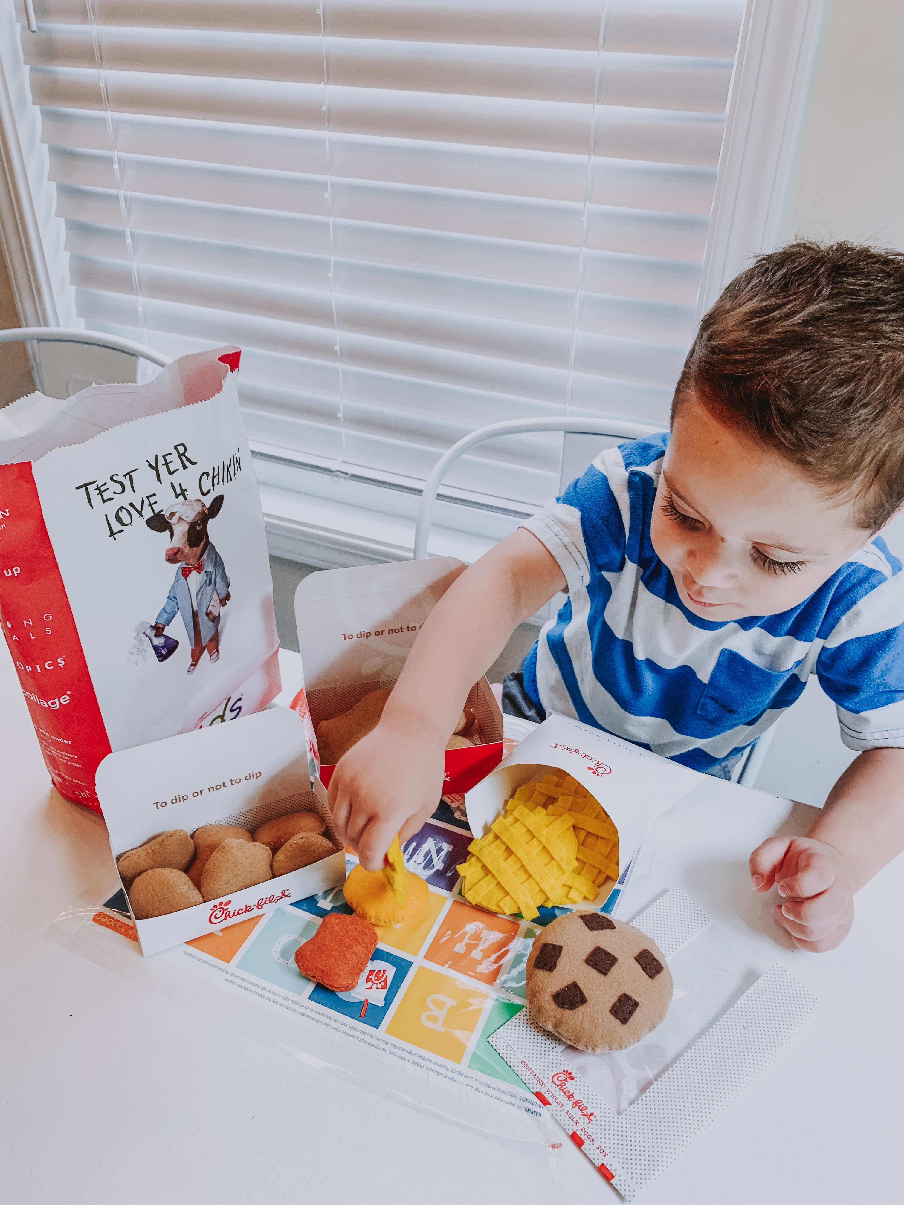 Felt Food Sewing Pattern Cookie Baking Set