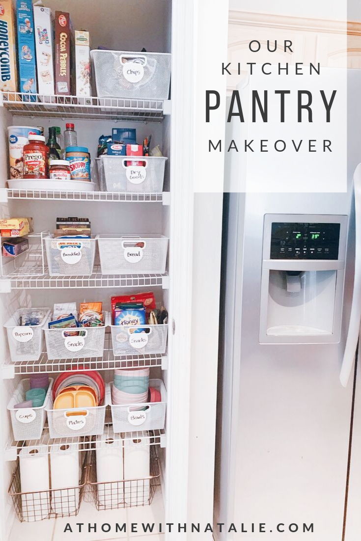 Small Pantry Makeover - Crazy Wonderful