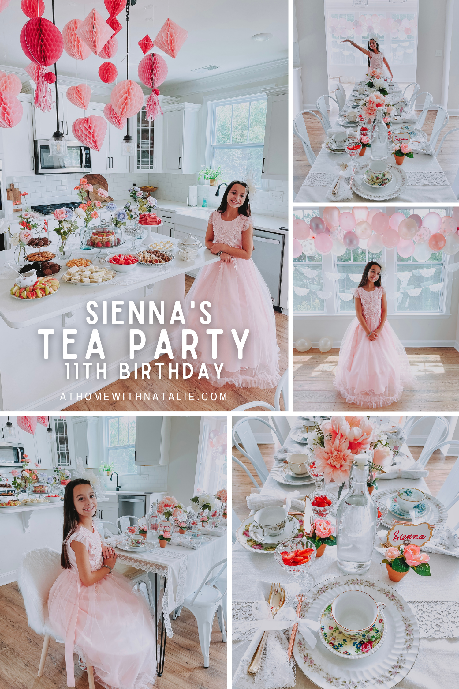 Sienna's Tea Party 11th Birthday! – At Home With Natalie