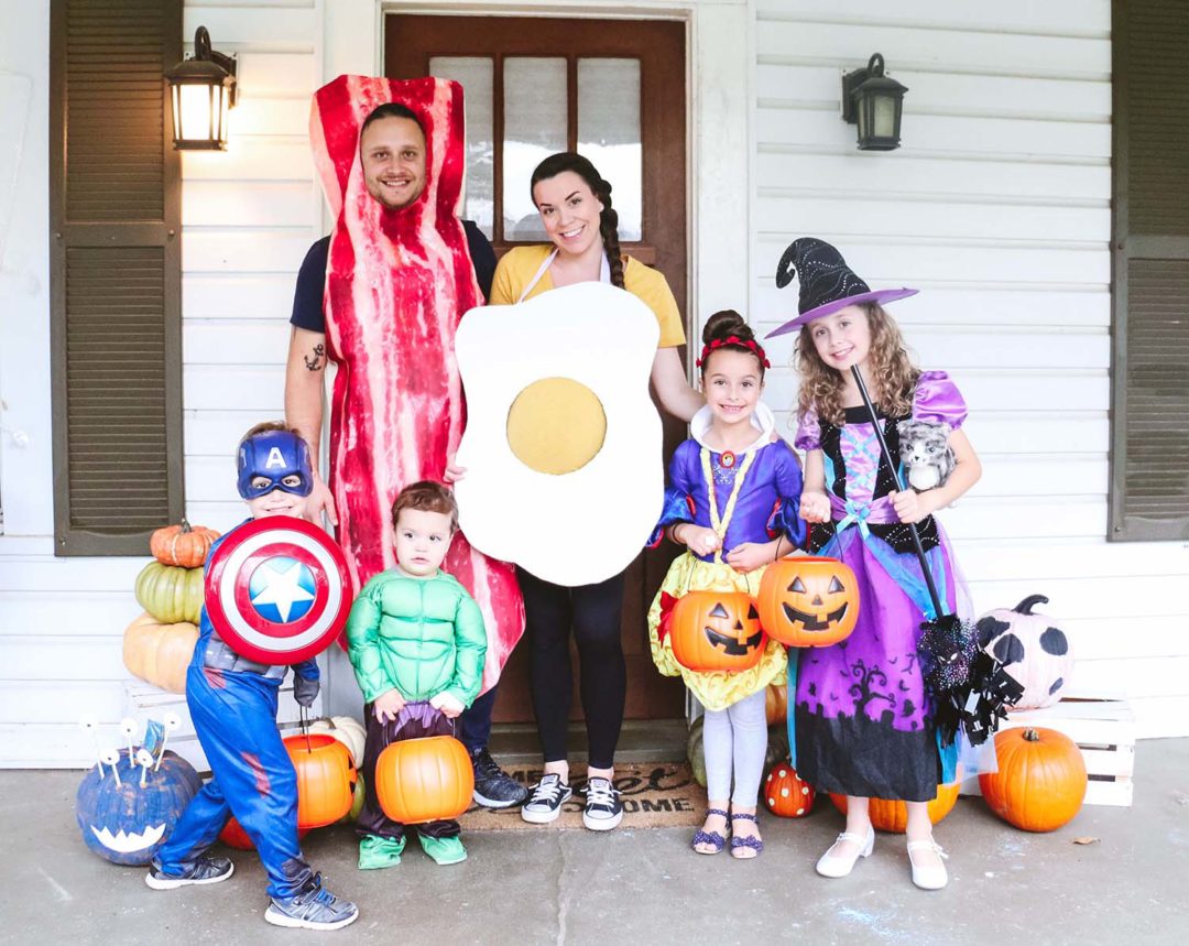 Trick or Treating 2017- Family Costumes – At Home With Natalie