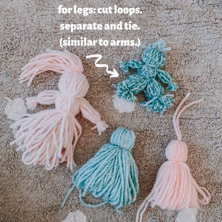 Yarn Dolls Tutorial – At Home With Natalie