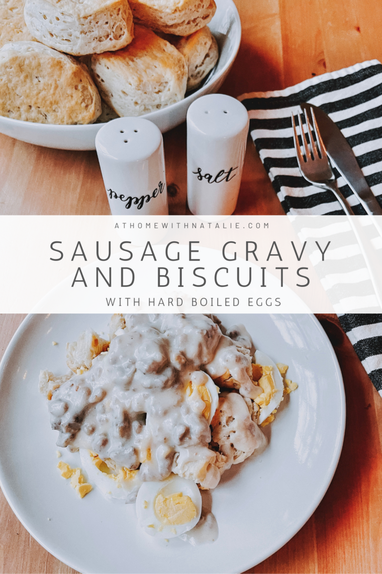 sausage-gravy-biscuits-with-hard-boiled-eggs-at-home-with-natalie